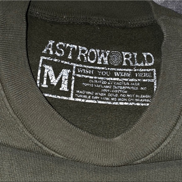 Travis Scott Astroworld Crewneck - Picture 3 of 6